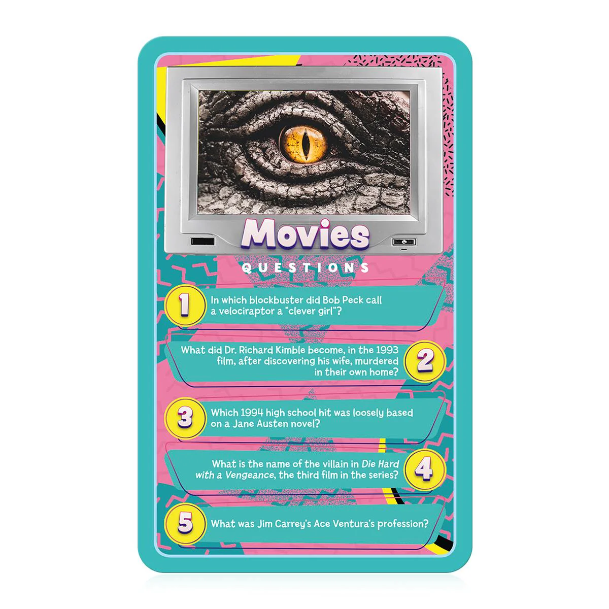 1990's Top Trumps Quiz Card Game - Image 4