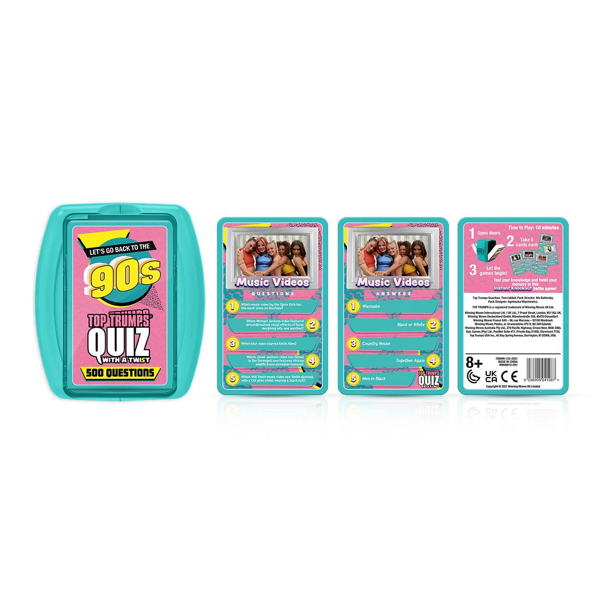 1990's Top Trumps Quiz Card Game - Image 6