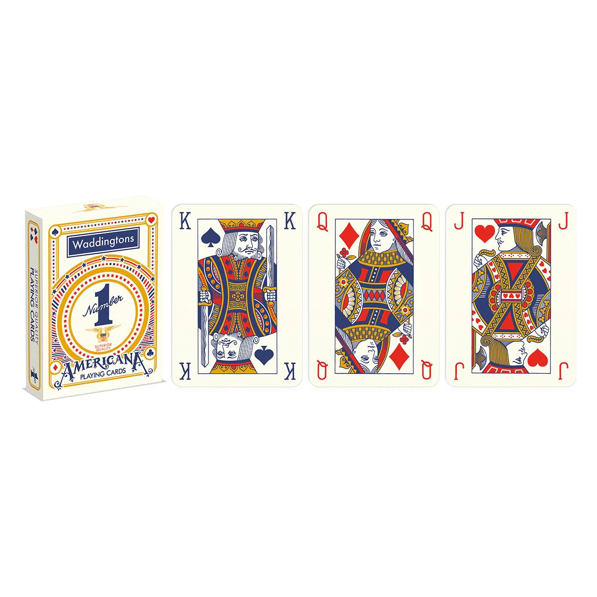 Americana Waddingtons Number 1 Playing Cards - Image 5