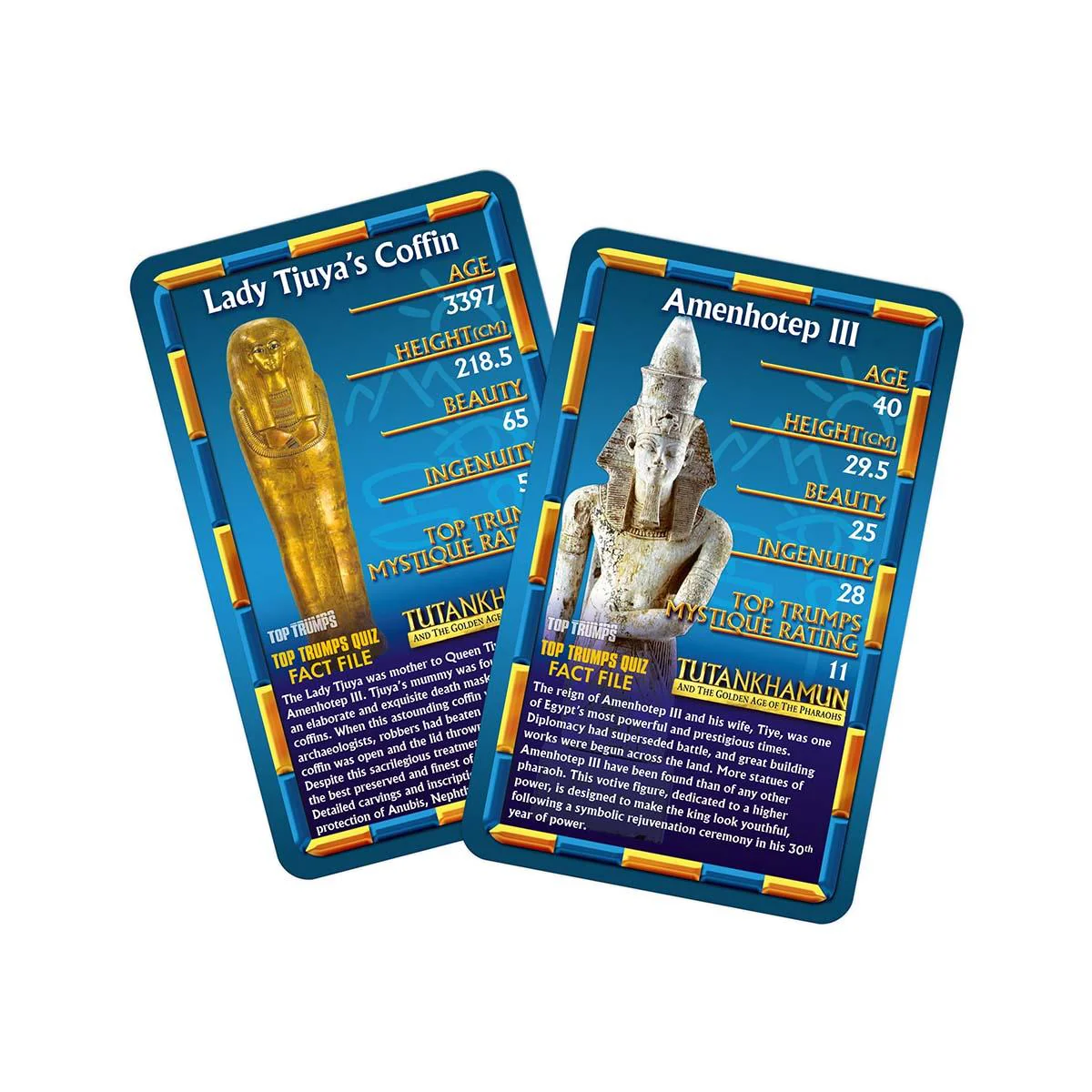 Ancient Egypt 'Tutankhamun and the Golden Age of the Pharaohs' Top Trumps Limited Edition Card Game - Image 5