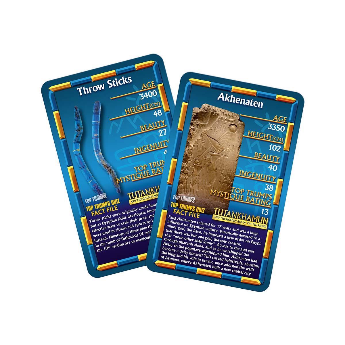 Ancient Egypt 'Tutankhamun and the Golden Age of the Pharaohs' Top Trumps Limited Edition Card Game - Image 6