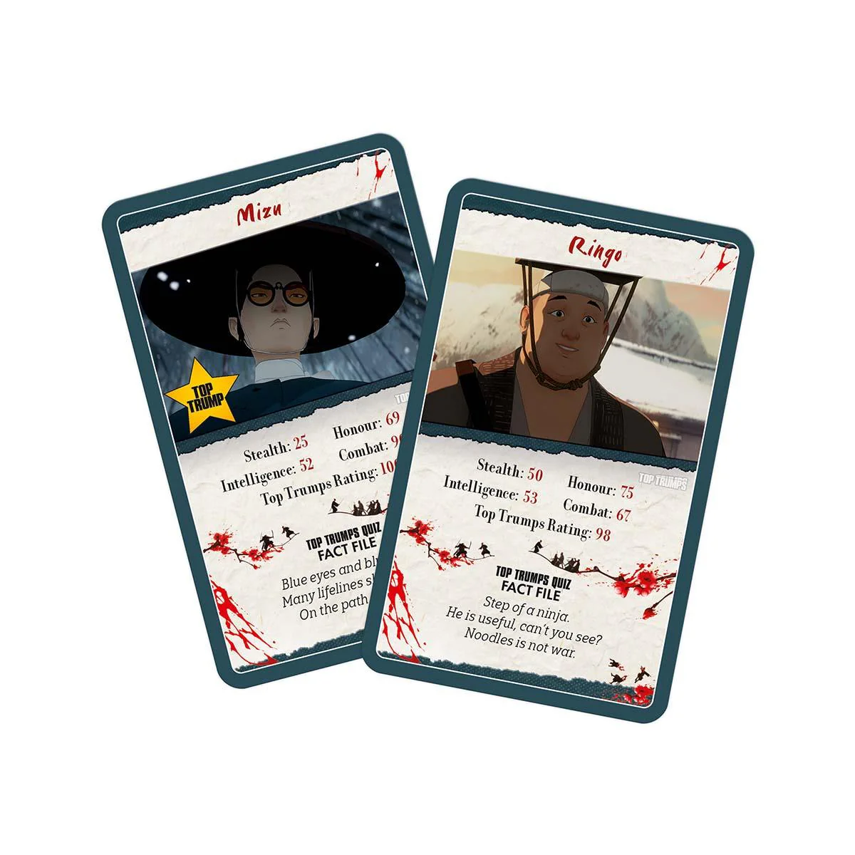 Blue Eye Samurai Top Trumps Card Game - Image 2