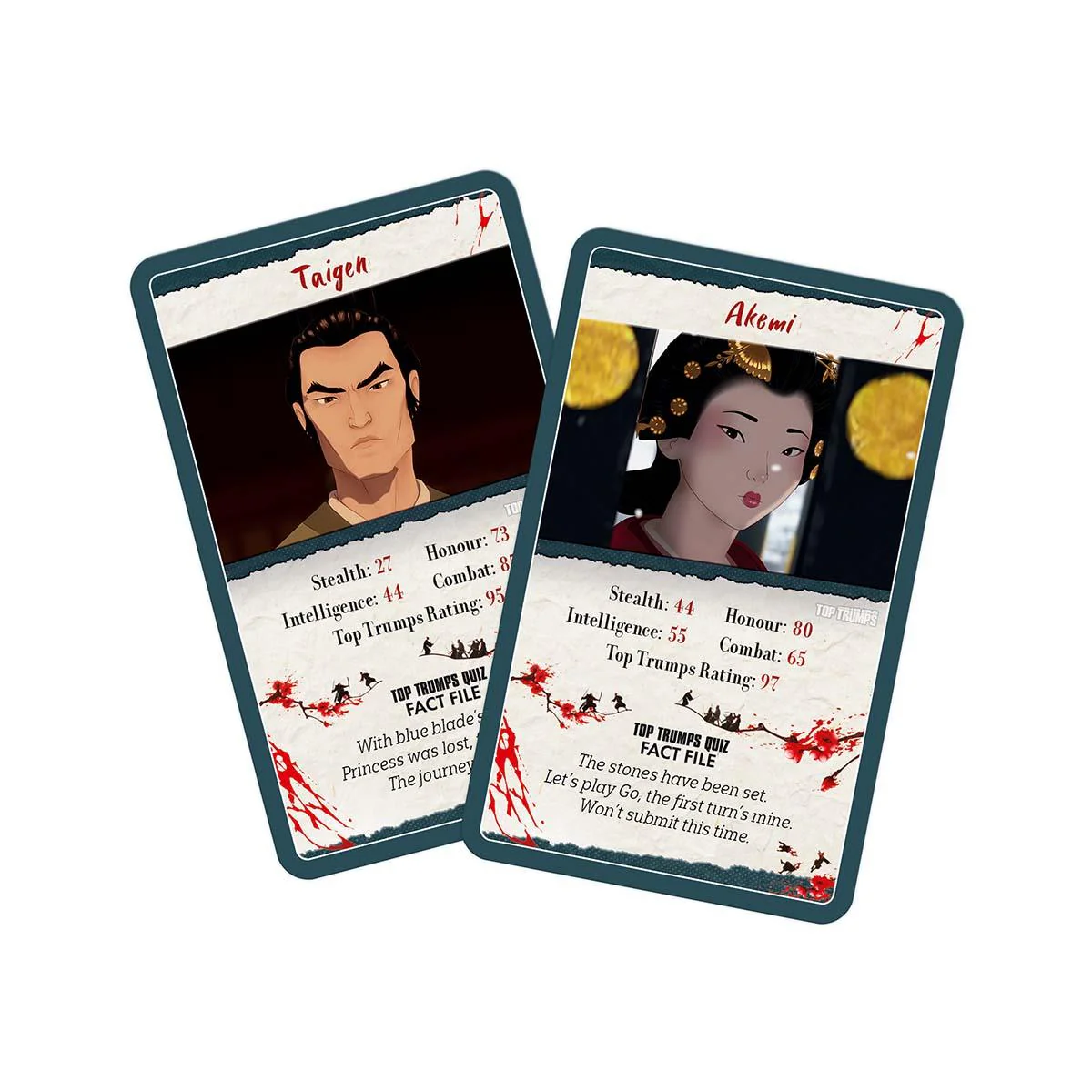 Blue Eye Samurai Top Trumps Card Game - Image 3