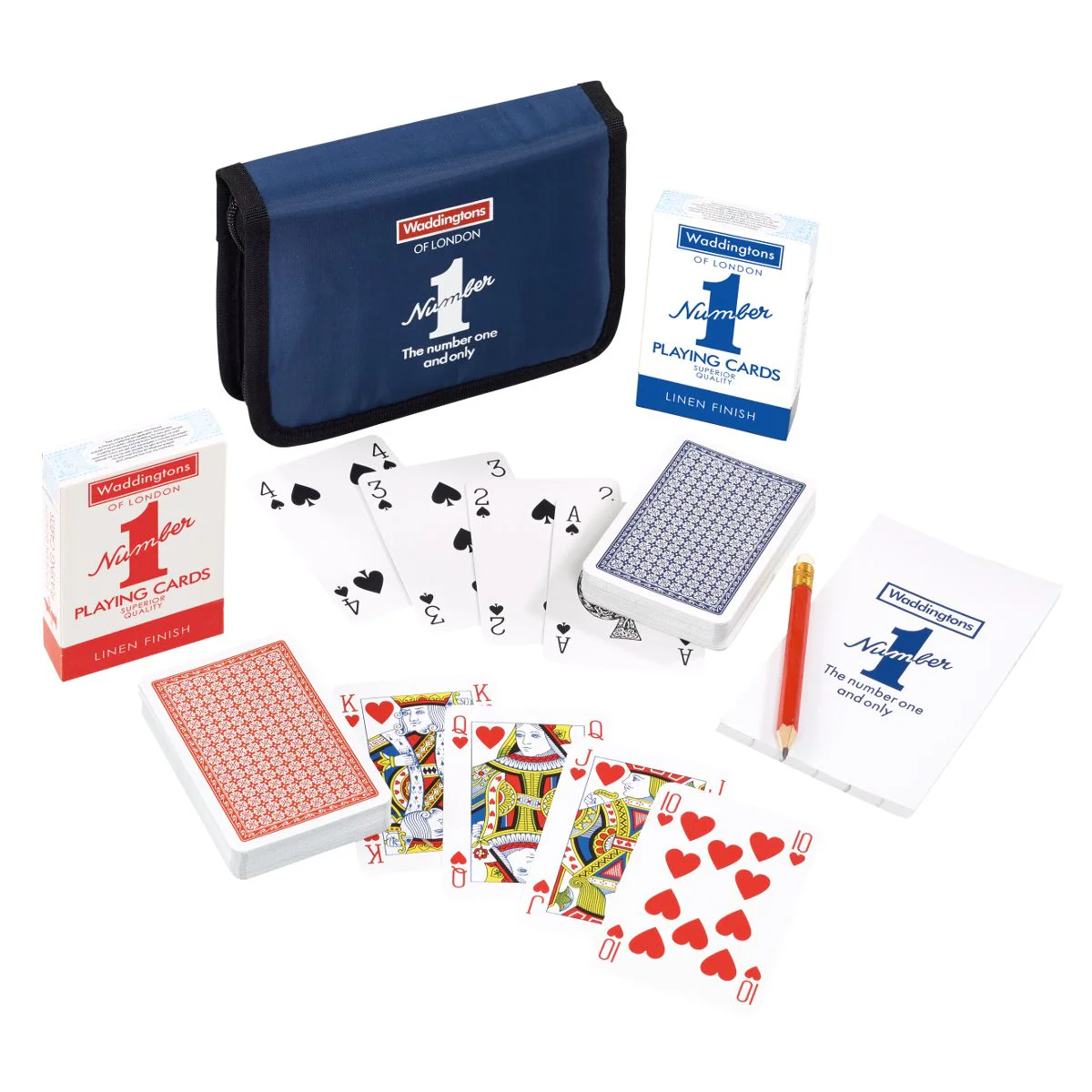 Bridge Card Folio Waddingtons Number 1 Playing Cards - Image 2