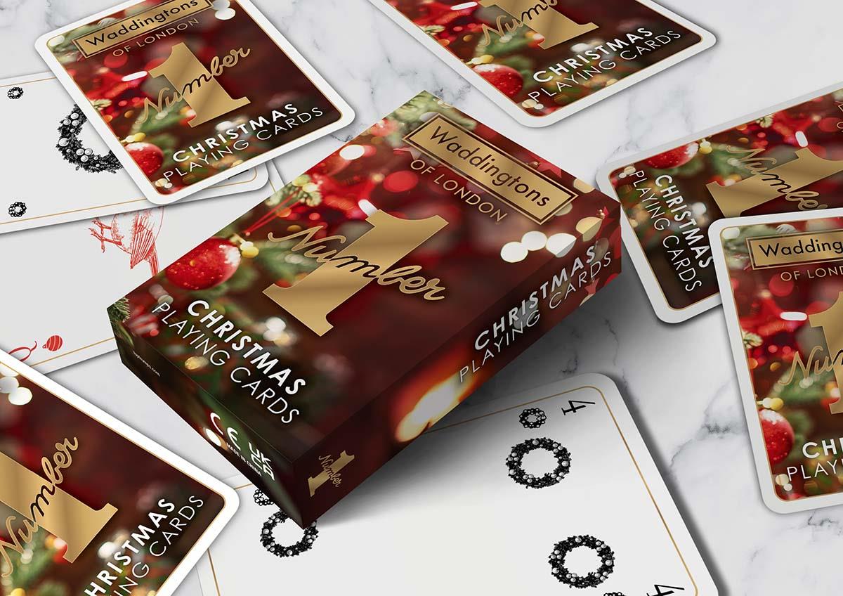 Christmas Waddingtons Number 1 Playing Cards - Image 10