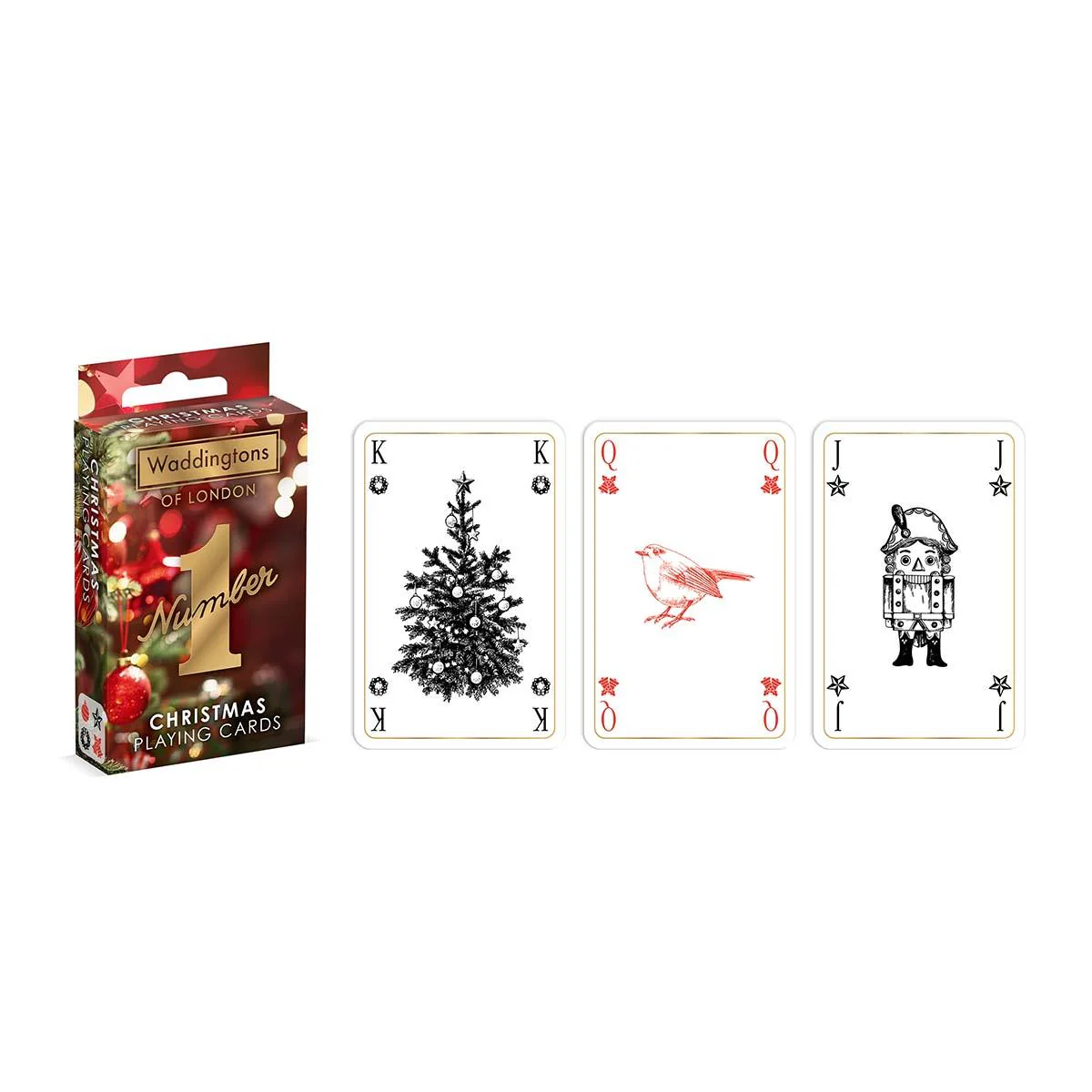 Christmas Waddingtons Number 1 Playing Cards - Image 8