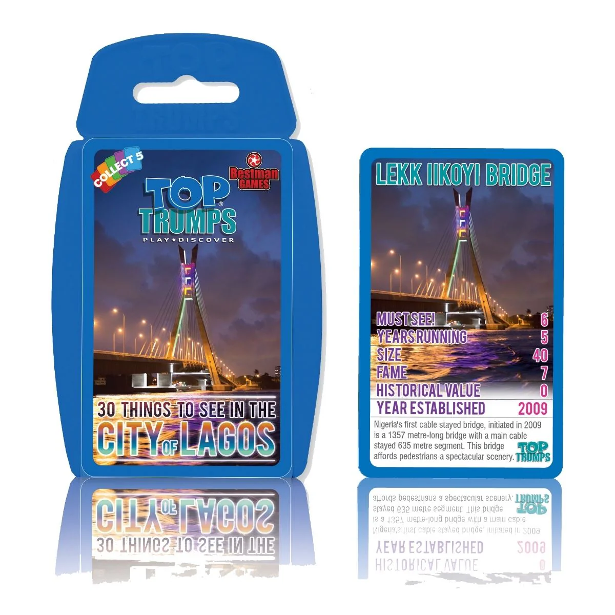 City of Lagos Top Trumps Card Game - Image 2