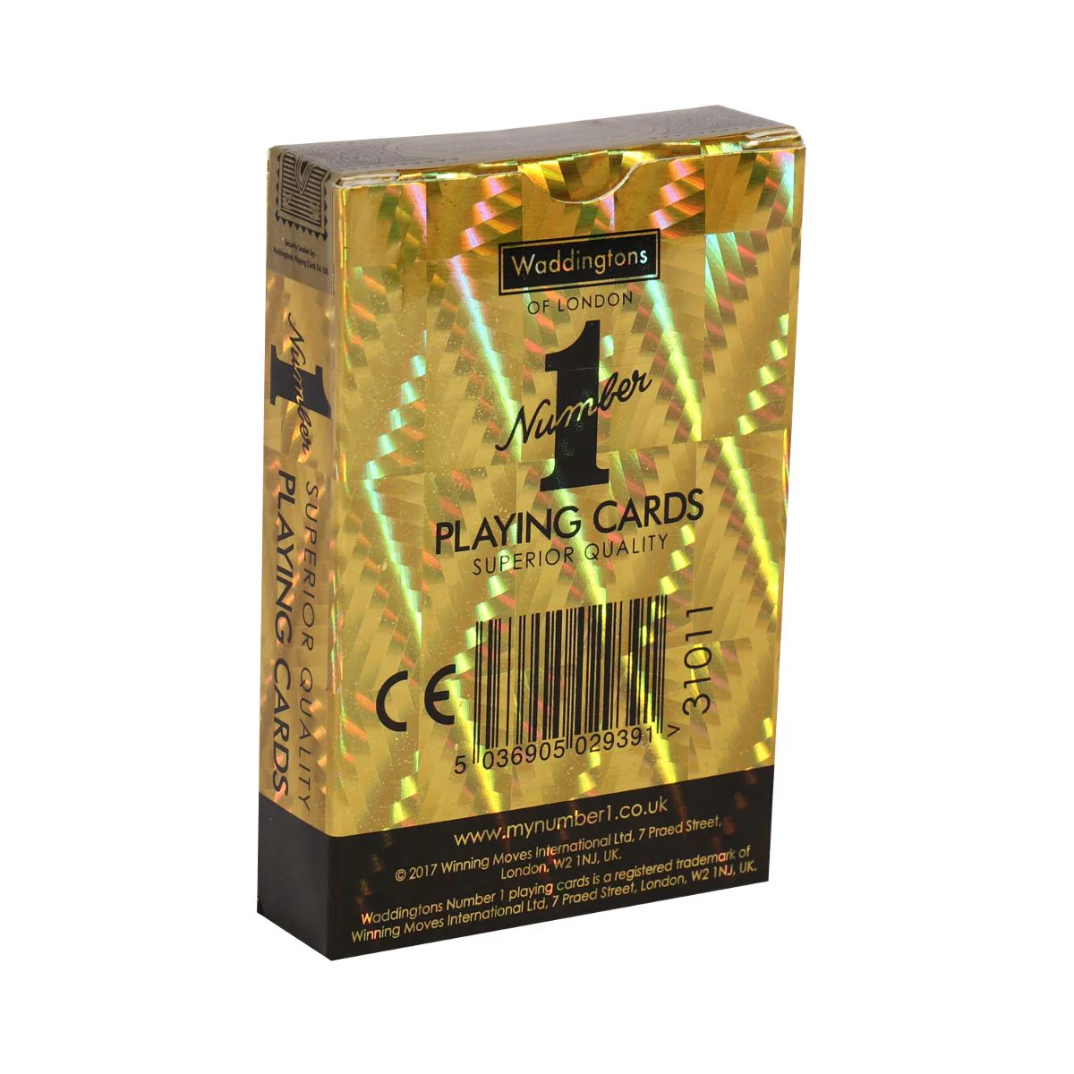 Classic Gold Waddingtons Number 1 Playing Cards - Image 4