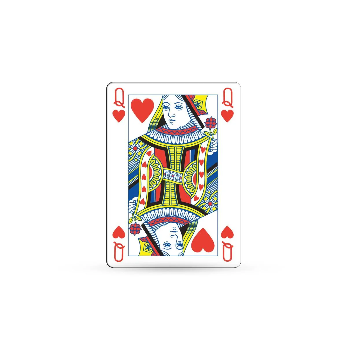Classic Red Waddingtons Number 1 Playing Cards - Image 3