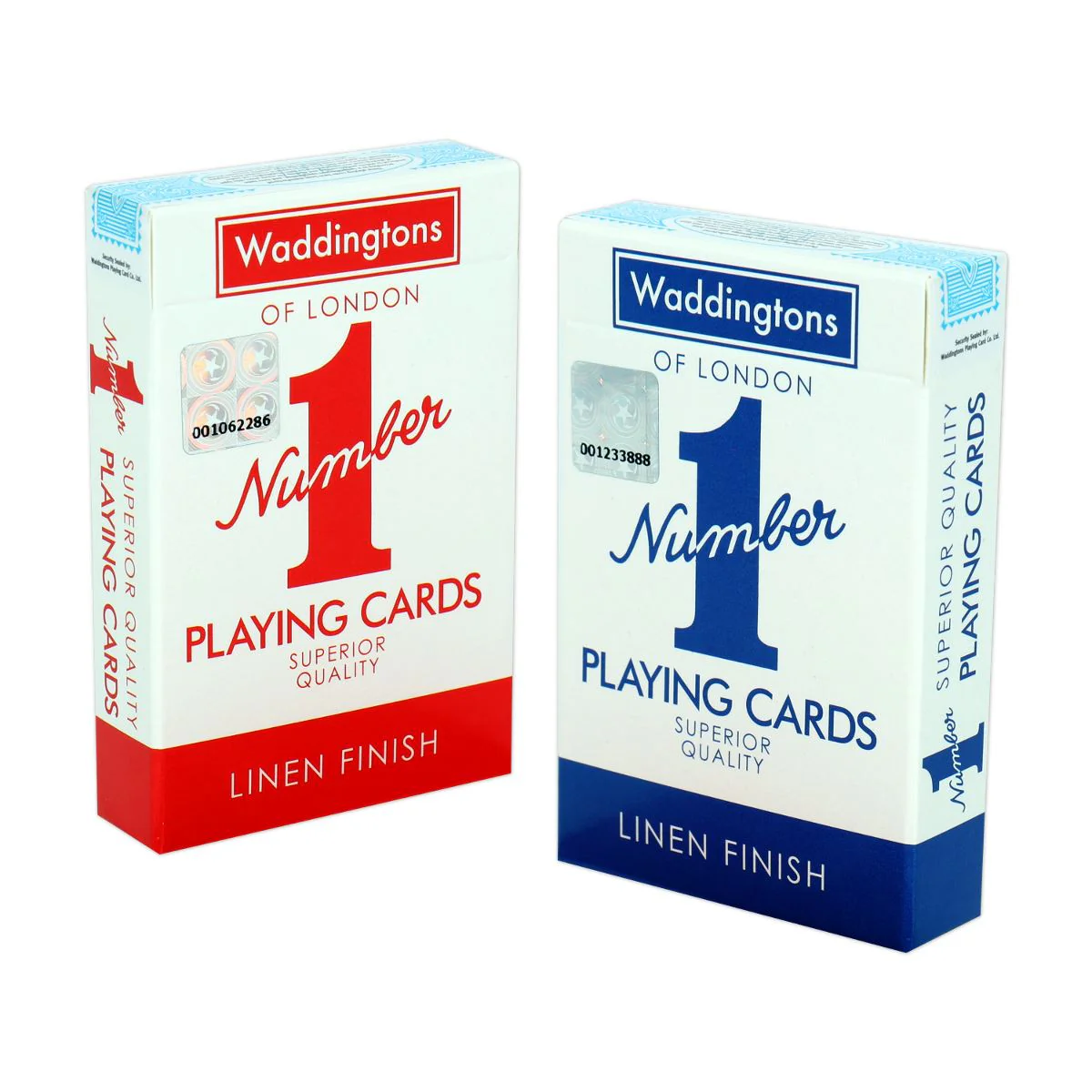 Classic Twin Pack Waddingtons Number 1 Playing Cards - Image 2