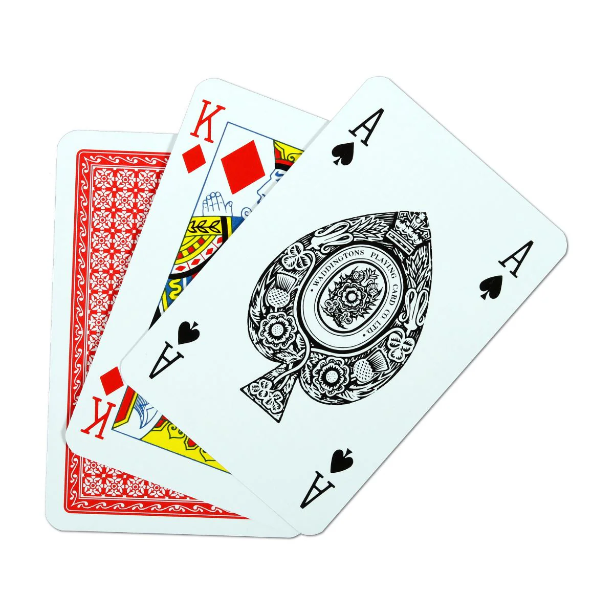 Classic Twin Pack Waddingtons Number 1 Playing Cards - Image 4