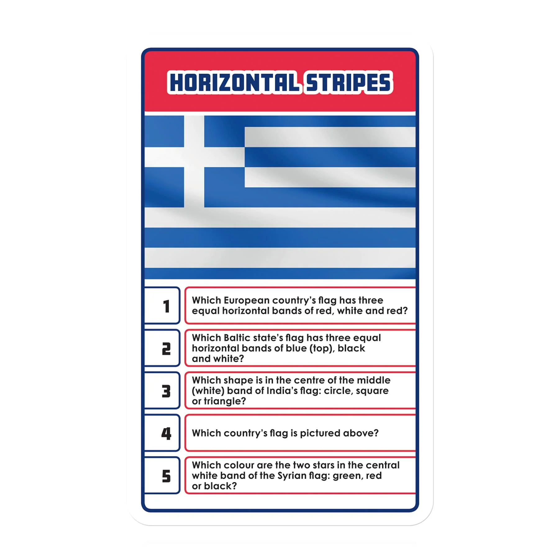 Countries & Flags Top Trumps Quiz Card Game - Image 4