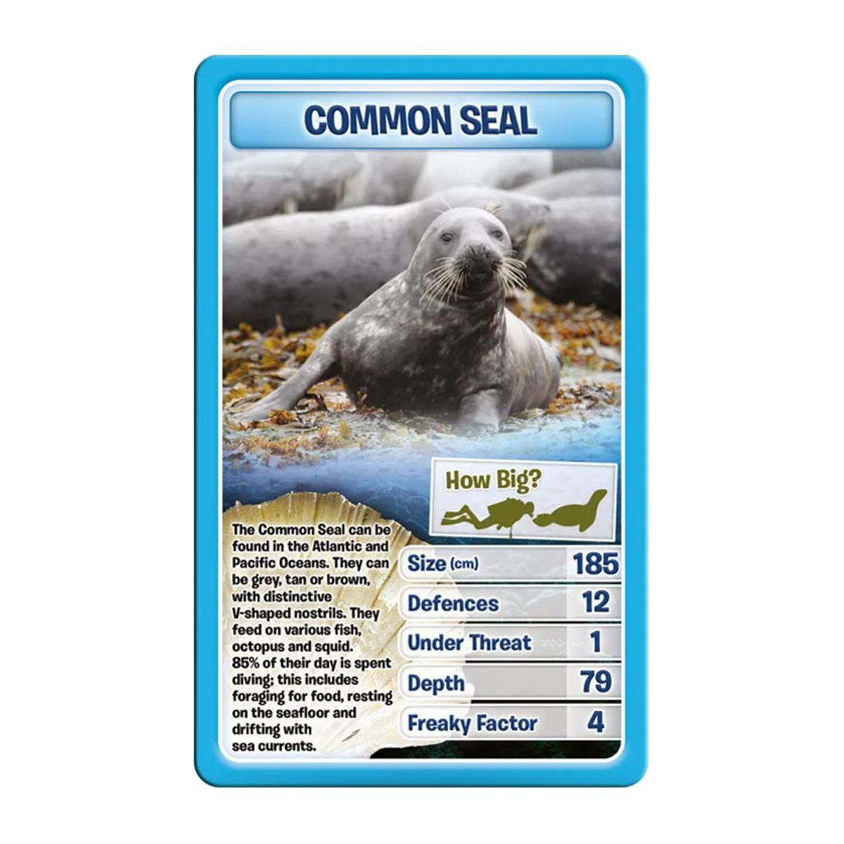 Creatures of the Deep Top Trumps Card Game - Image 2
