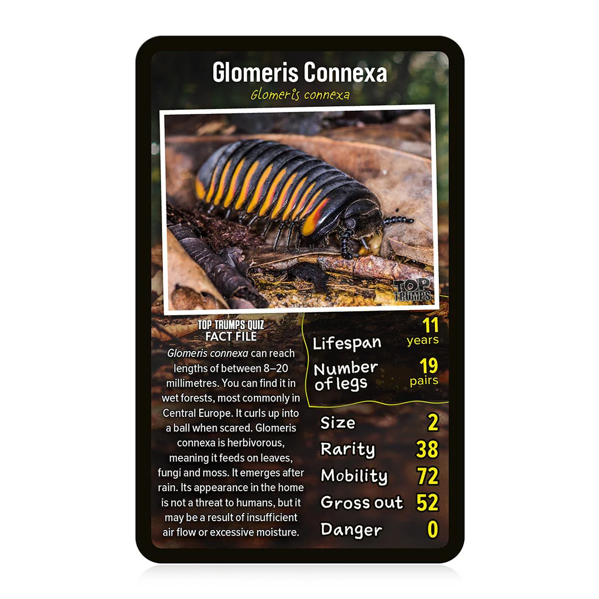 Creepy Crawlies Top Trumps Card Game - Image 3