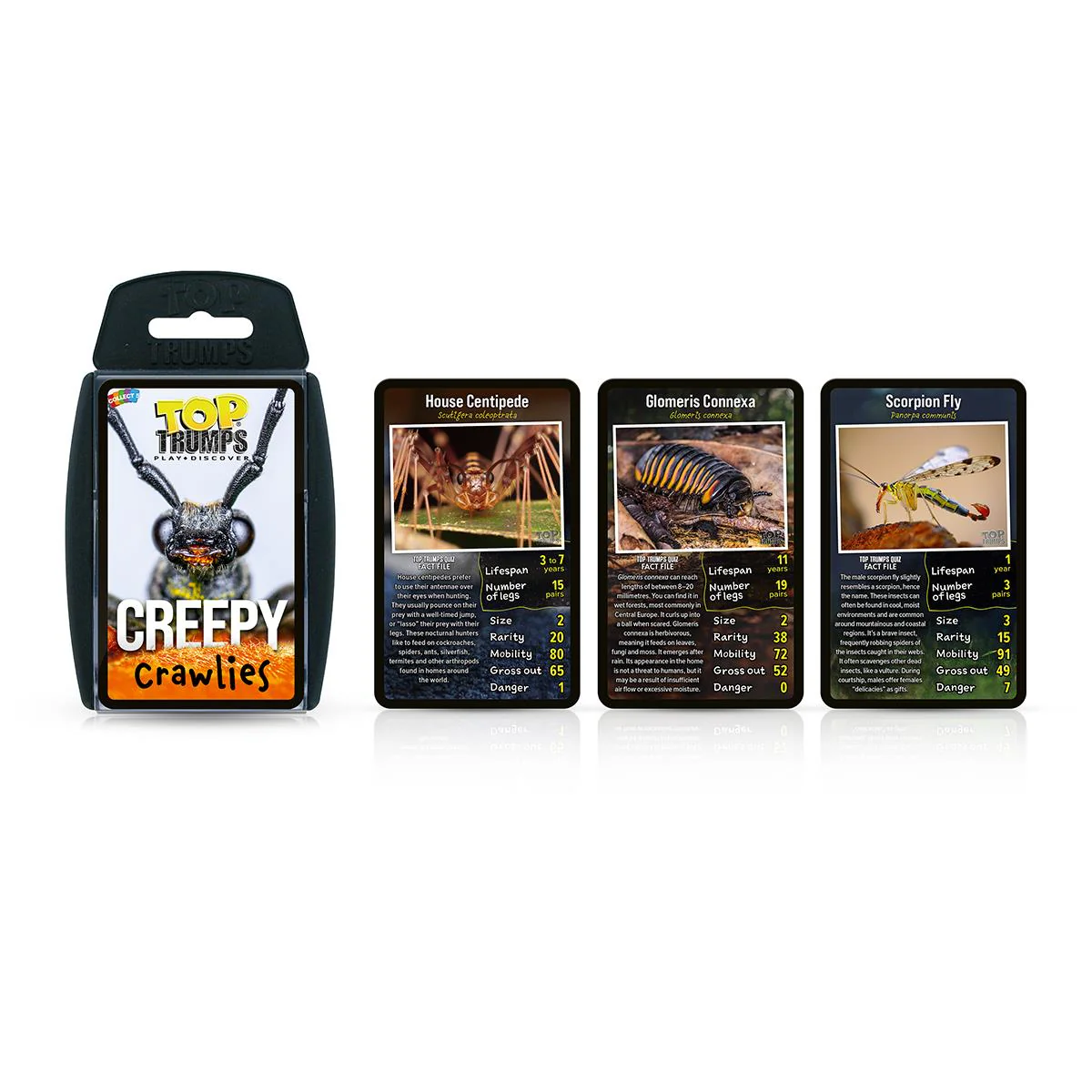 Creepy Crawlies Top Trumps Card Game - Image 5
