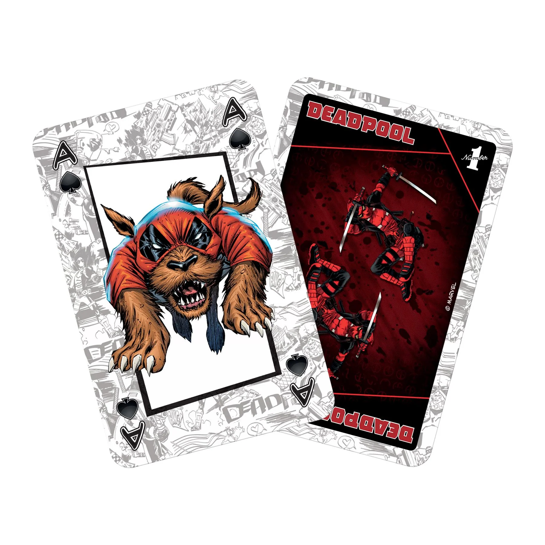 Deadpool Waddingtons Number 1 Playing Cards - Image 4