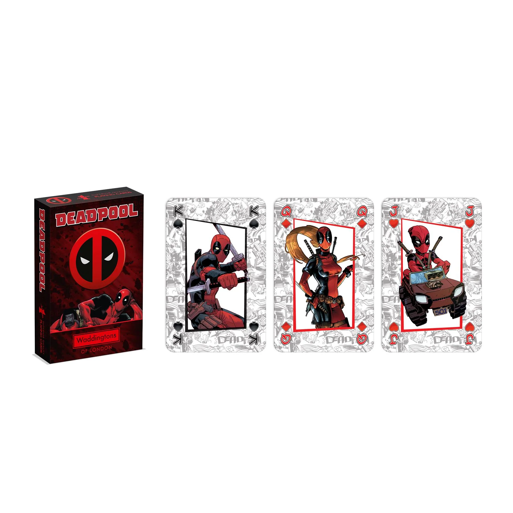 Deadpool Waddingtons Number 1 Playing Cards - Image 5