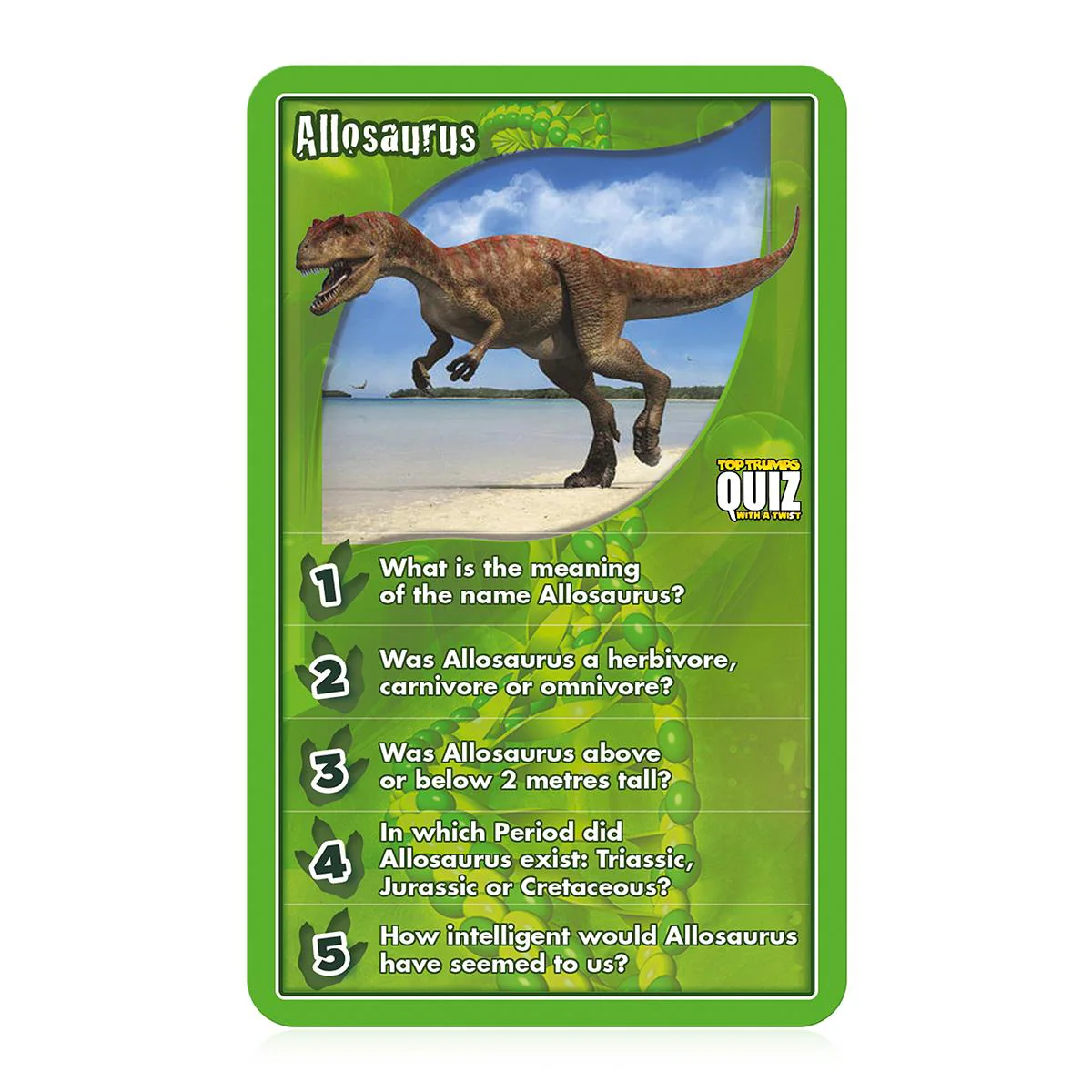 Dinosaurs Top Trumps Quiz Card Game - Image 3