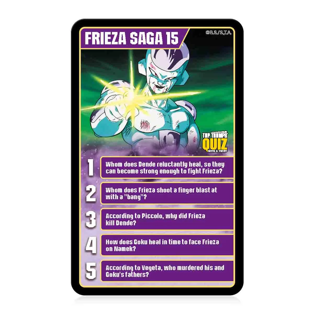 Dragon Ball Z Top Trumps Quiz Card Game - Image 5