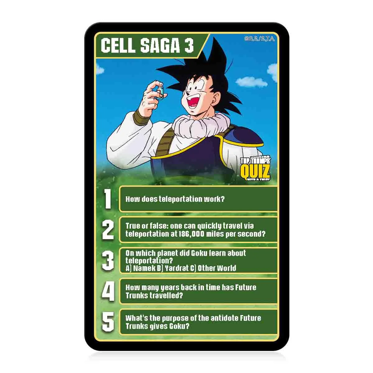 Dragon Ball Z Top Trumps Quiz Card Game - Image 6