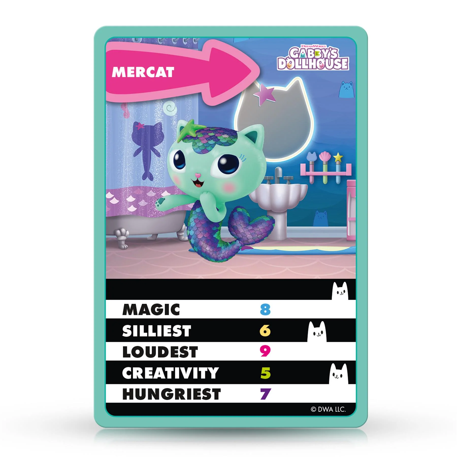 Gabby's Dollhouse Top Trumps Junior Card Game - Image 4