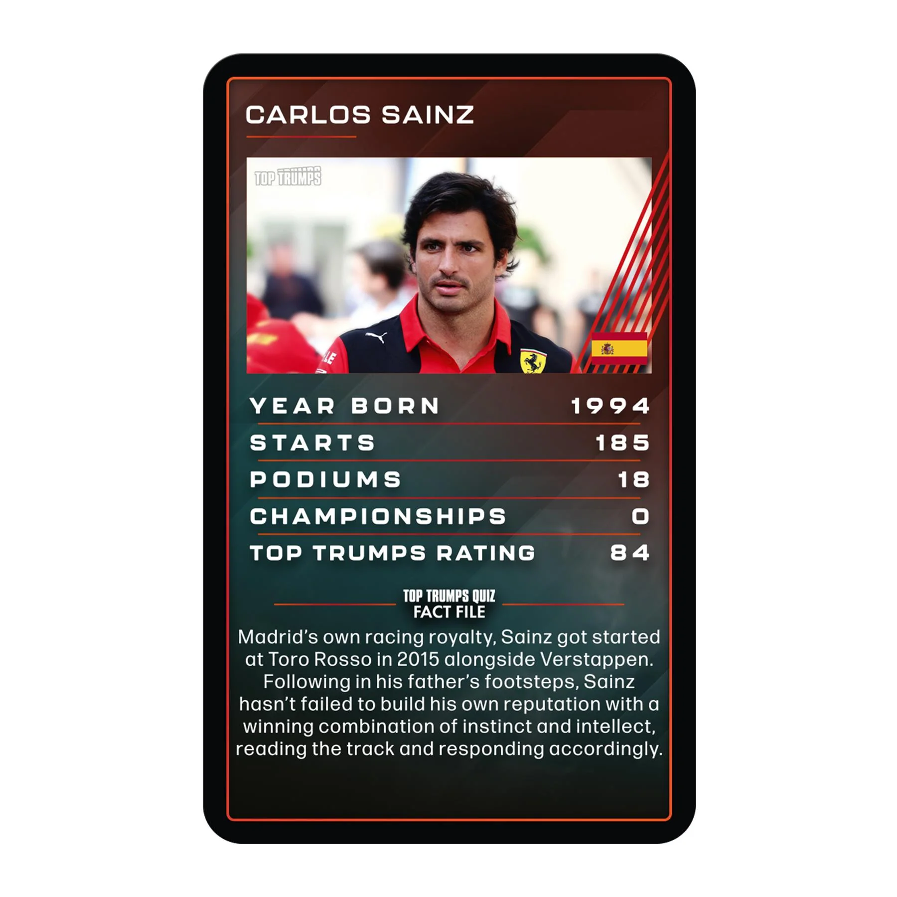 Grand Prix Heroes Top Trumps Card Game - Image 3