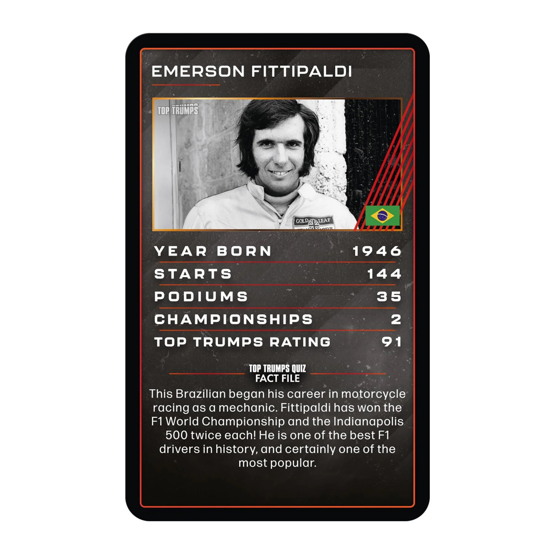 Grand Prix Heroes Top Trumps Card Game - Image 4