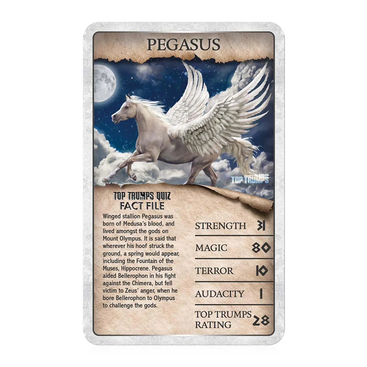 Greek Myths 30 Fantastic Tales Top Trumps Limited Edition Card Game - Image 3