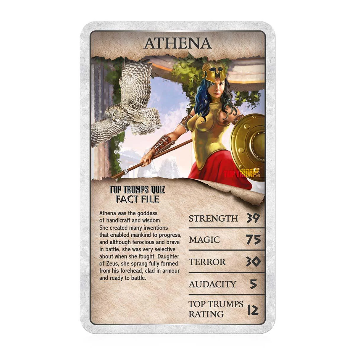 Greek Myths 30 Fantastic Tales Top Trumps Limited Edition Card Game - Image 4