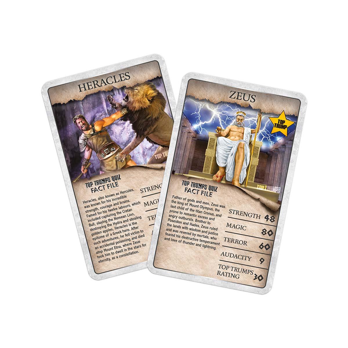 Greek Myths 30 Fantastic Tales Top Trumps Limited Edition Card Game - Image 5