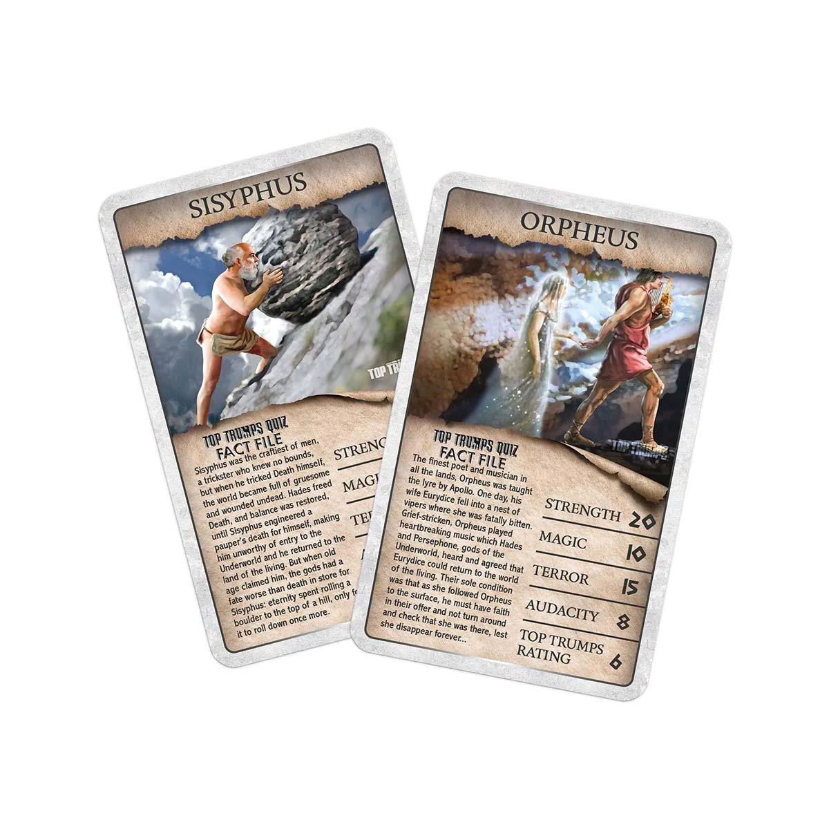 Greek Myths 30 Fantastic Tales Top Trumps Limited Edition Card Game - Image 6