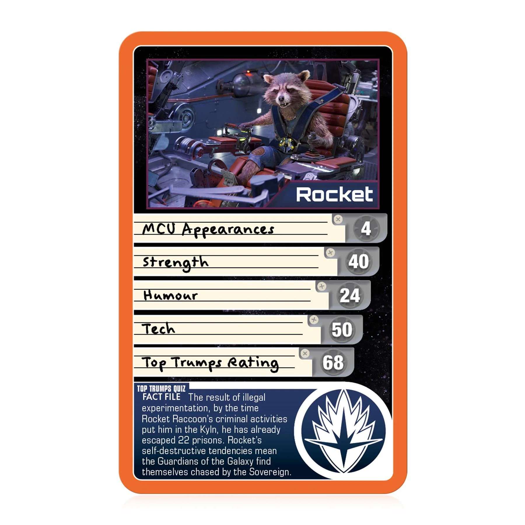 Guardians of the Galaxy Top Trumps Card Game - Image 3