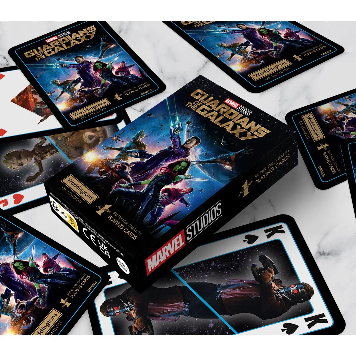 Guardians of the Galaxy Waddingtons Number 1 Playing Cards - Image 4