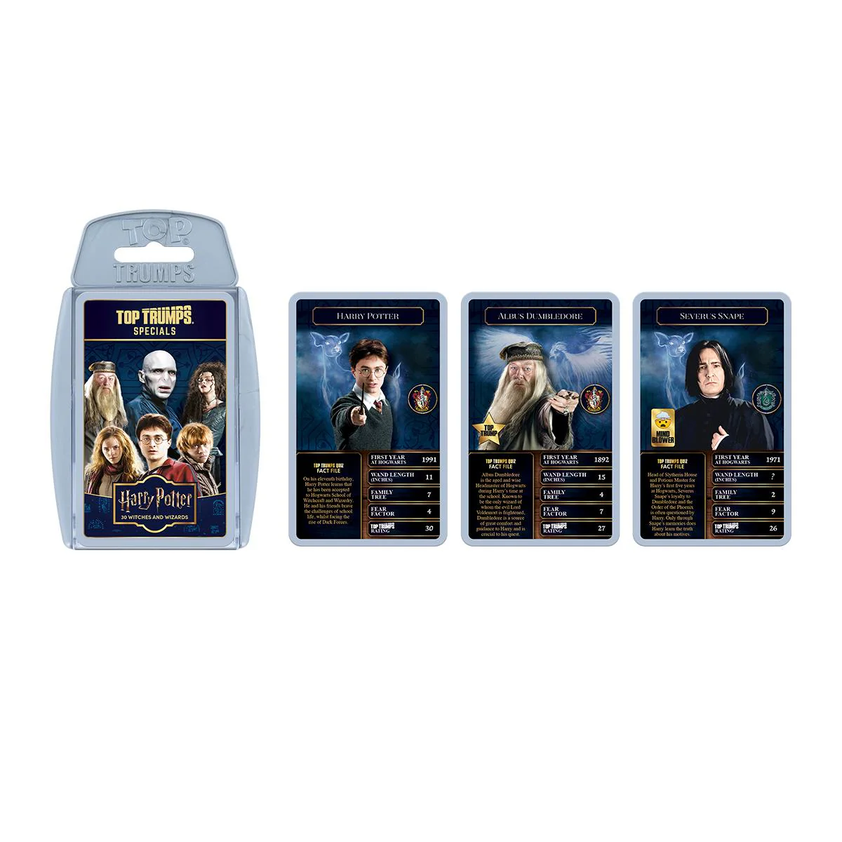 Harry Potter 30 Witches & Wizards Top Trumps Card Game - Image 4
