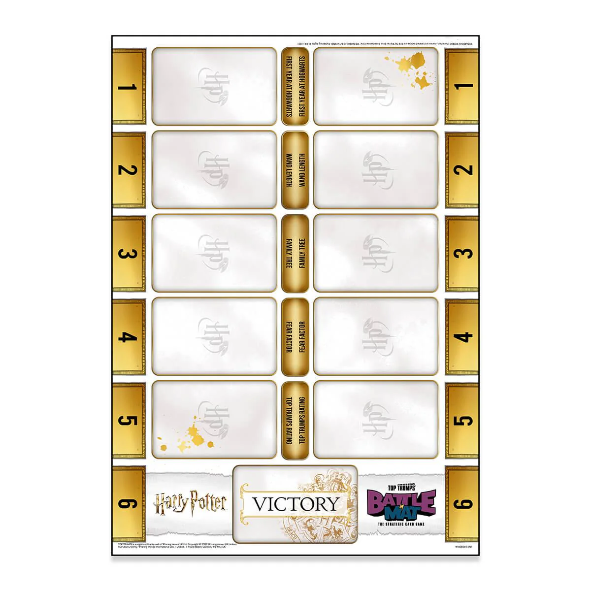 Harry Potter Top Trumps Battle Mat Card Game - Image 6