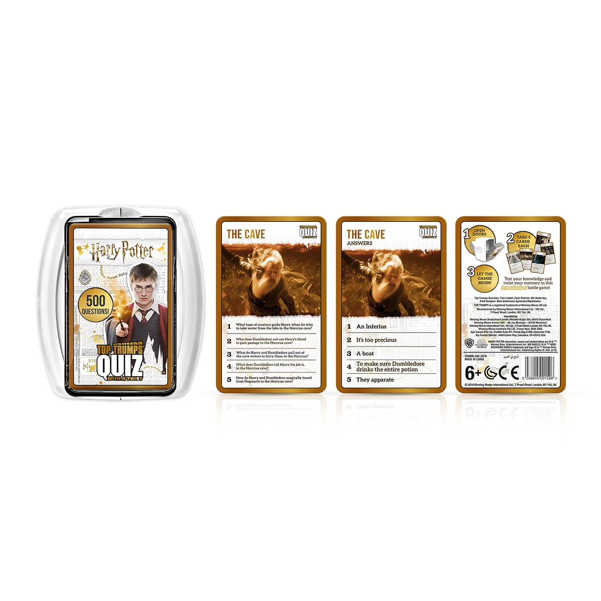 Harry Potter Top Trumps Quiz Card Game - Image 3