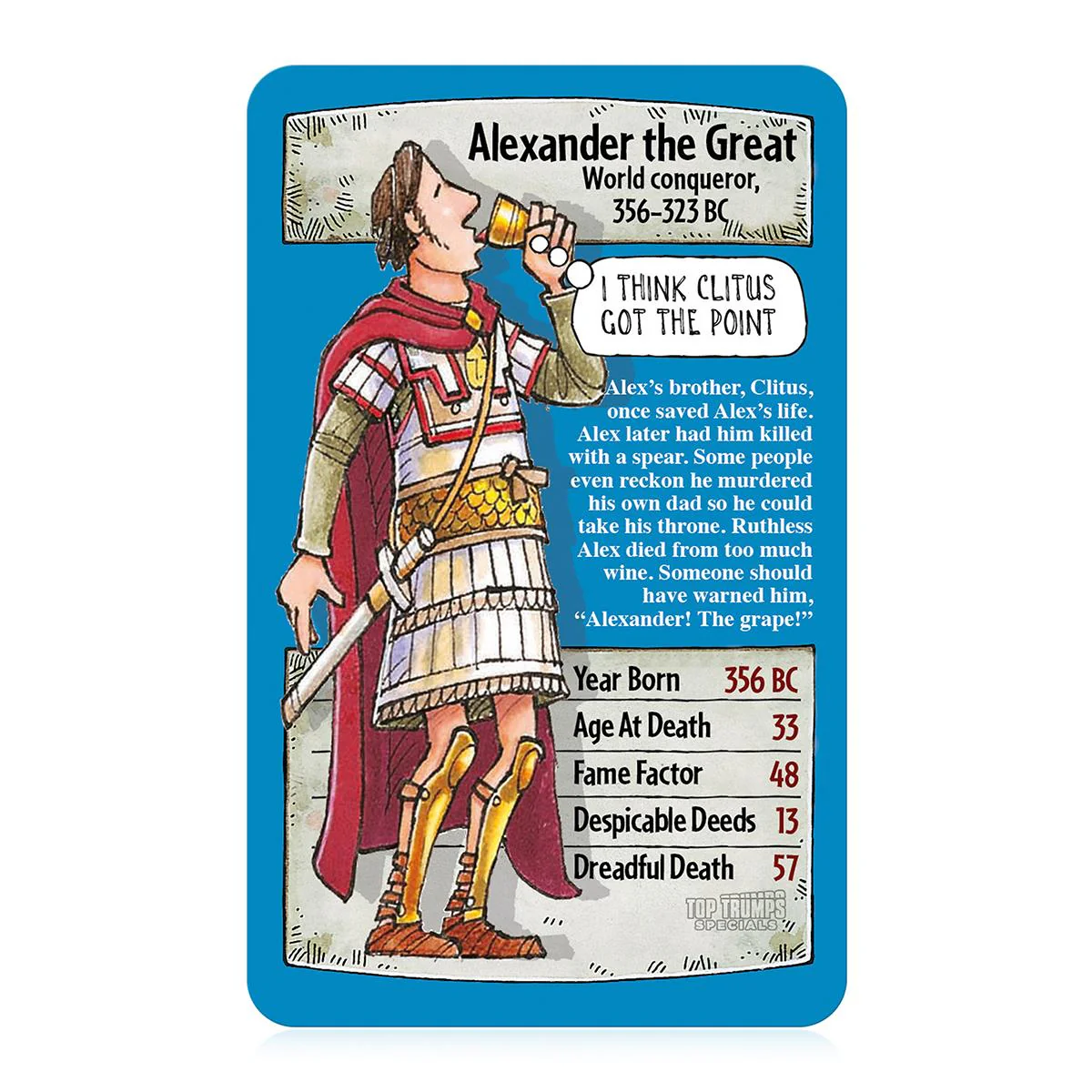Horrible Histories Top Trumps Card Game - Image 2