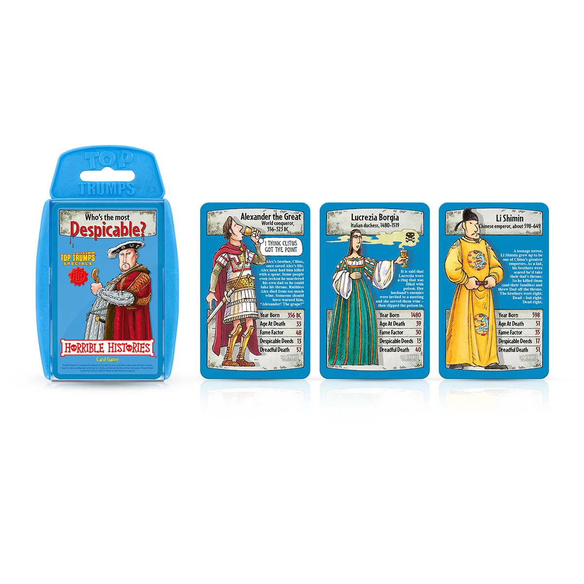 Horrible Histories Top Trumps Card Game - Image 5