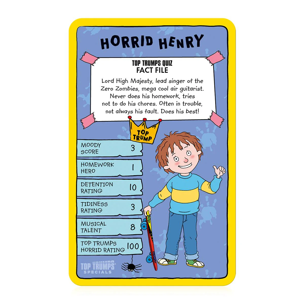 Horrid Henry Top Trumps Card Game - Image 2
