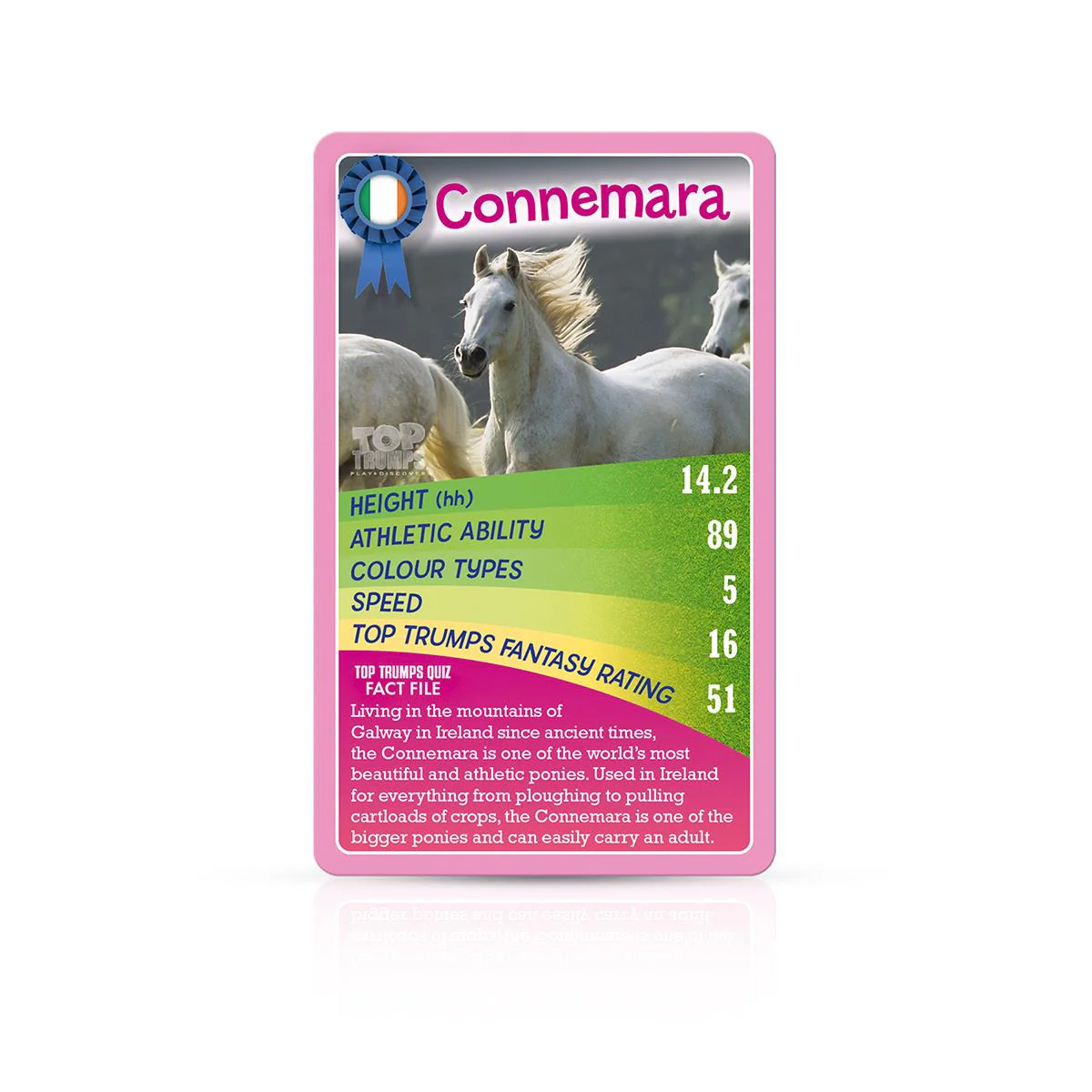 Horses, Ponies & Unicorns Top Trumps Card Game - Image 2