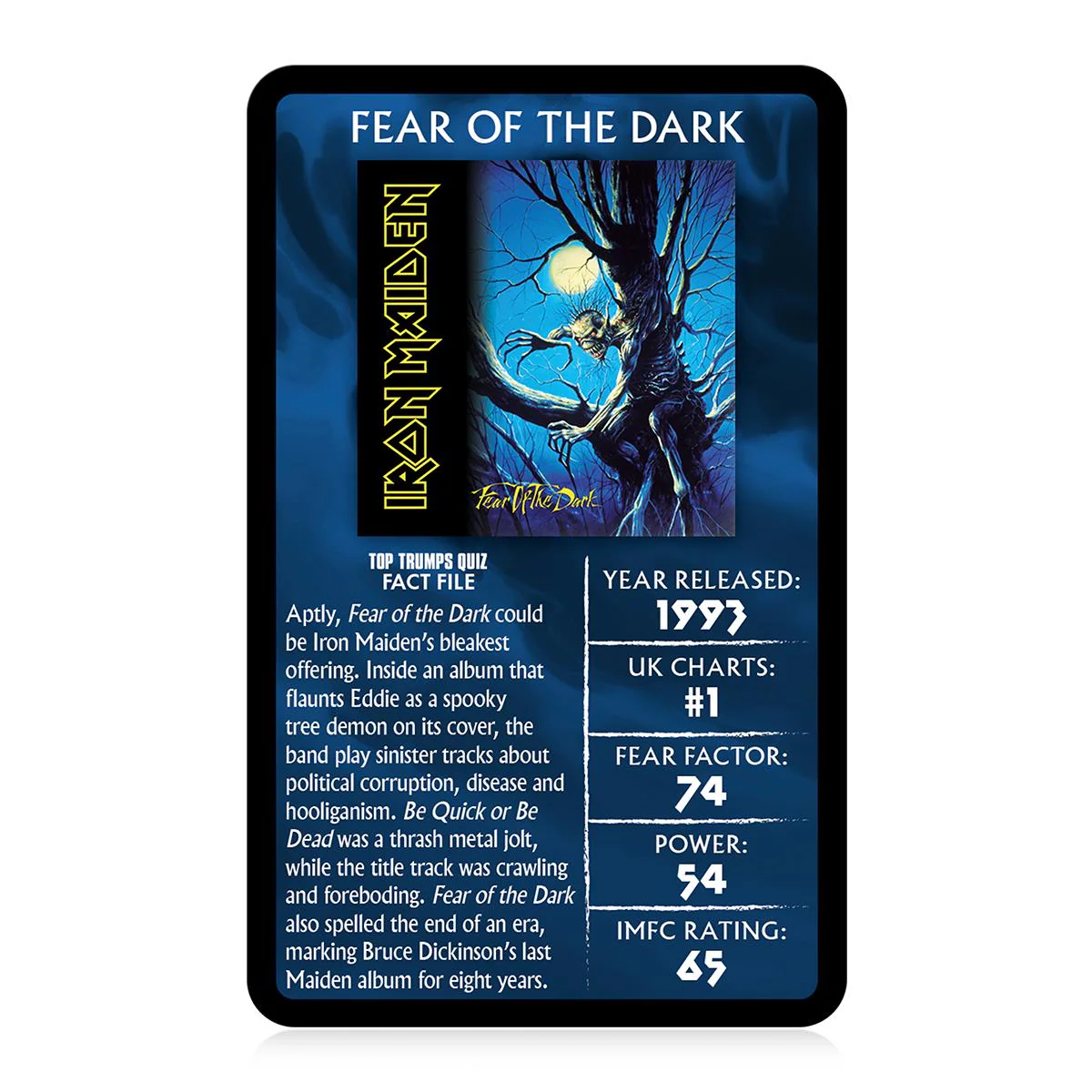 Iron Maiden Top Trumps Card Game - Image 3