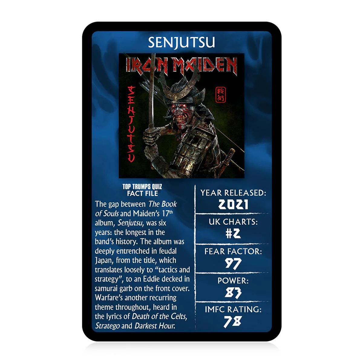 Iron Maiden Top Trumps Card Game - Image 4