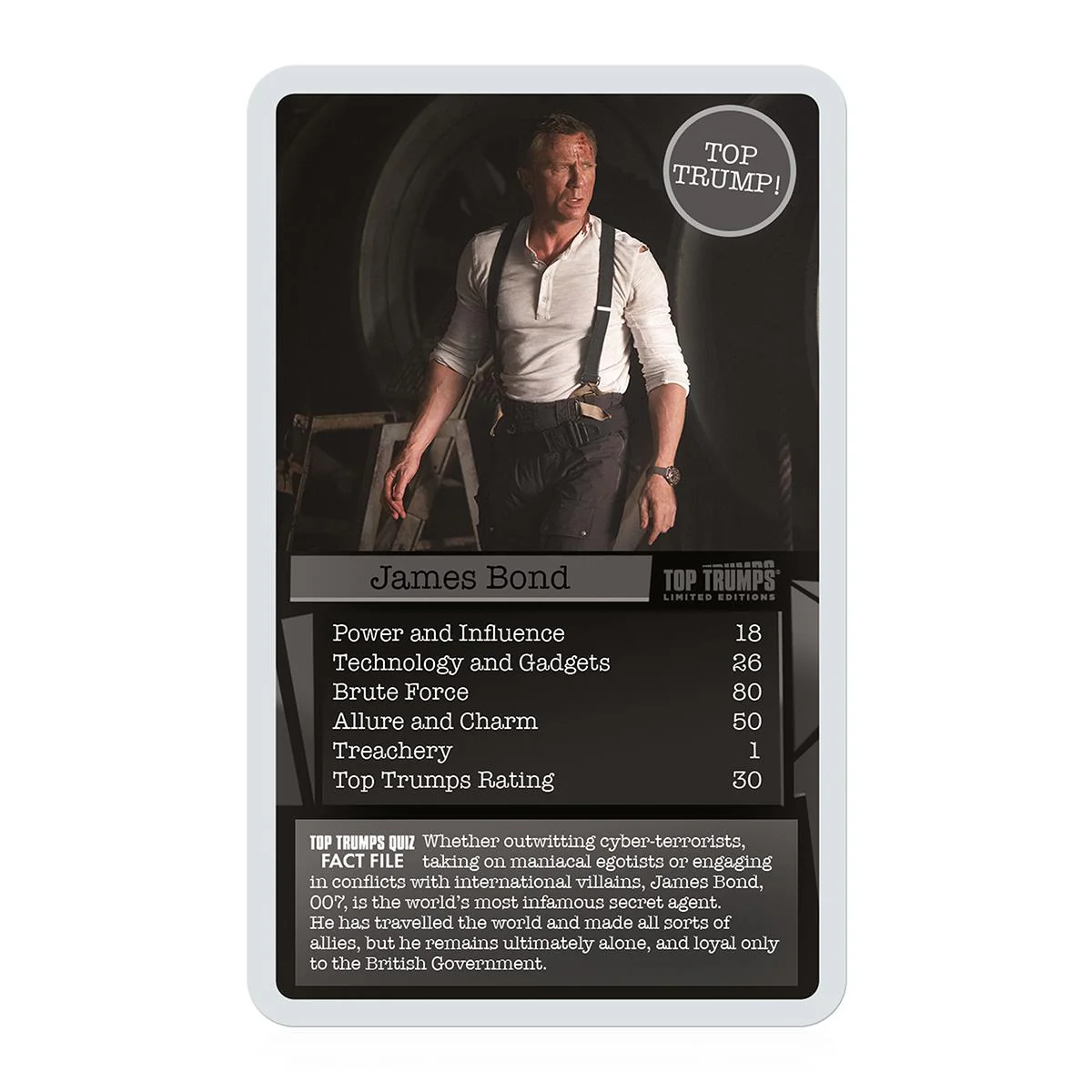 James Bond 'Every Assignment' Top Trumps Card Game - Image 2