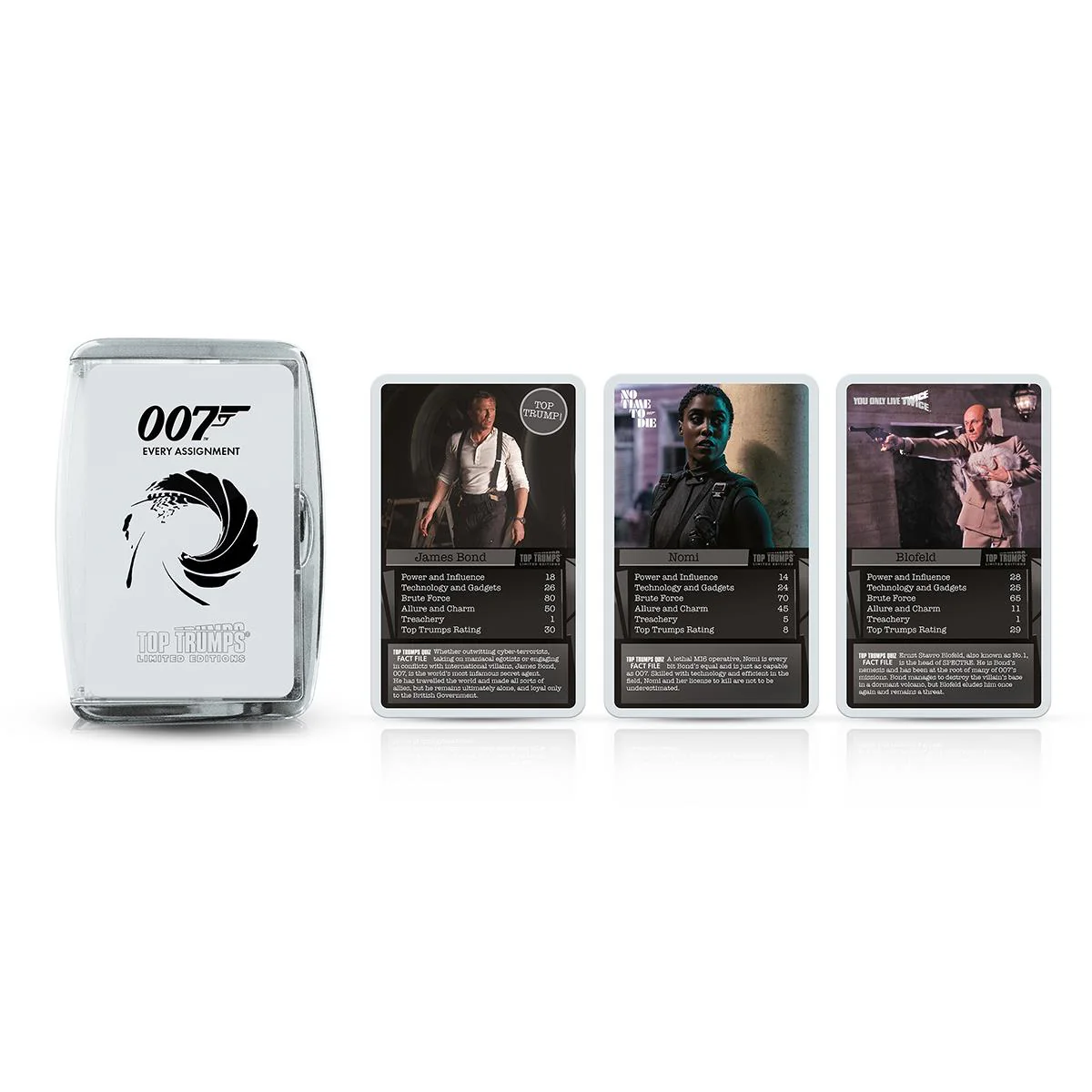 James Bond 'Every Assignment' Top Trumps Card Game - Image 5