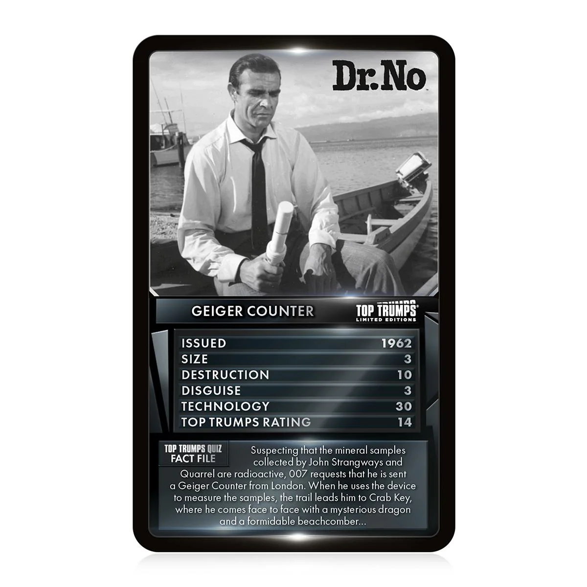 James Bond Gadgets & Vehicles Top Trumps Card Game - Image 2