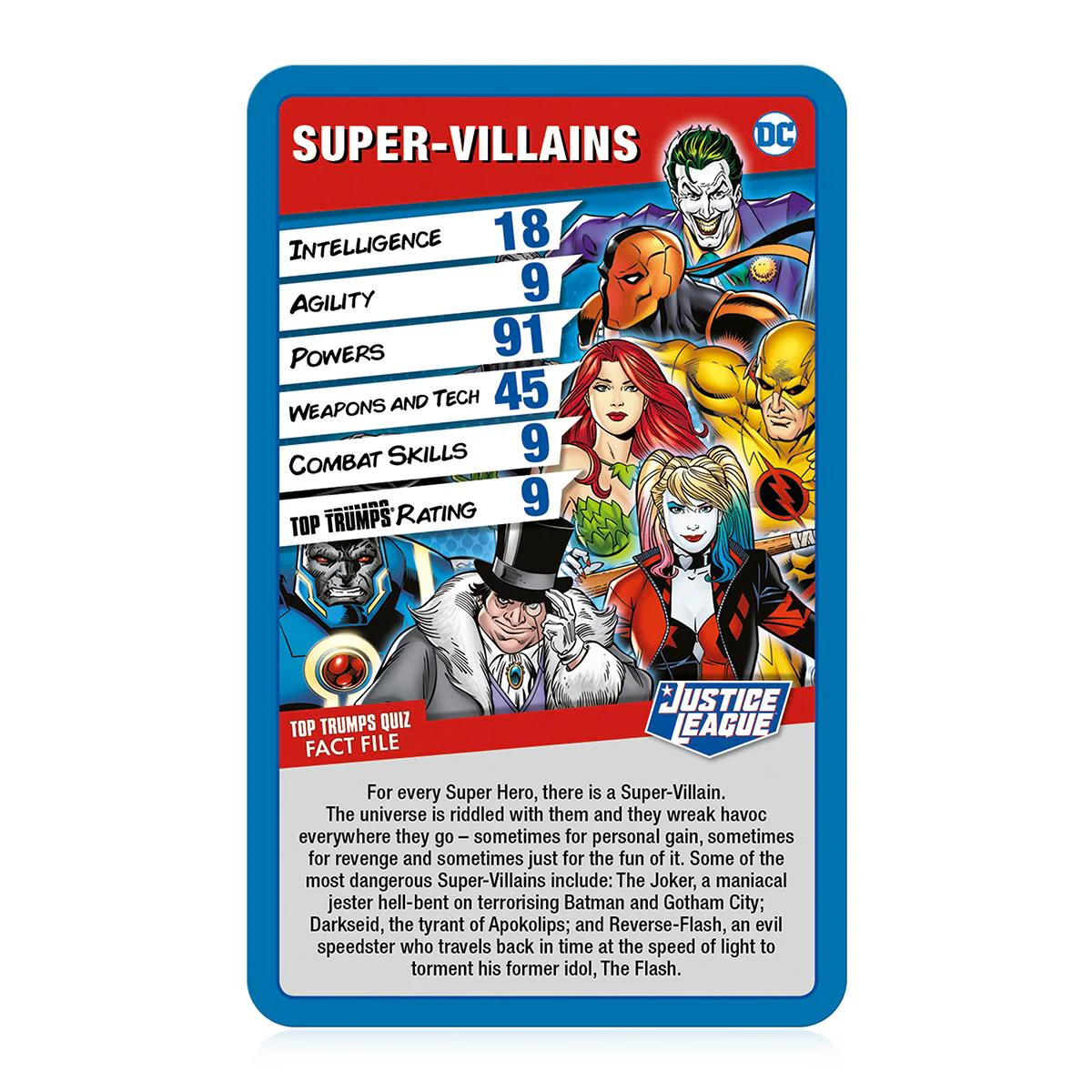 Justice League Top Trumps Card Game - Image 4