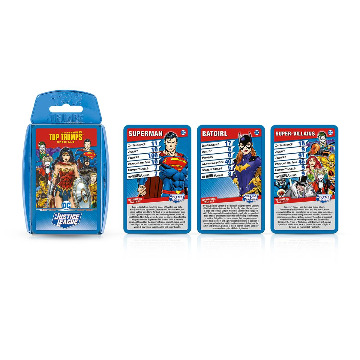 Justice League Top Trumps Card Game - Image 5