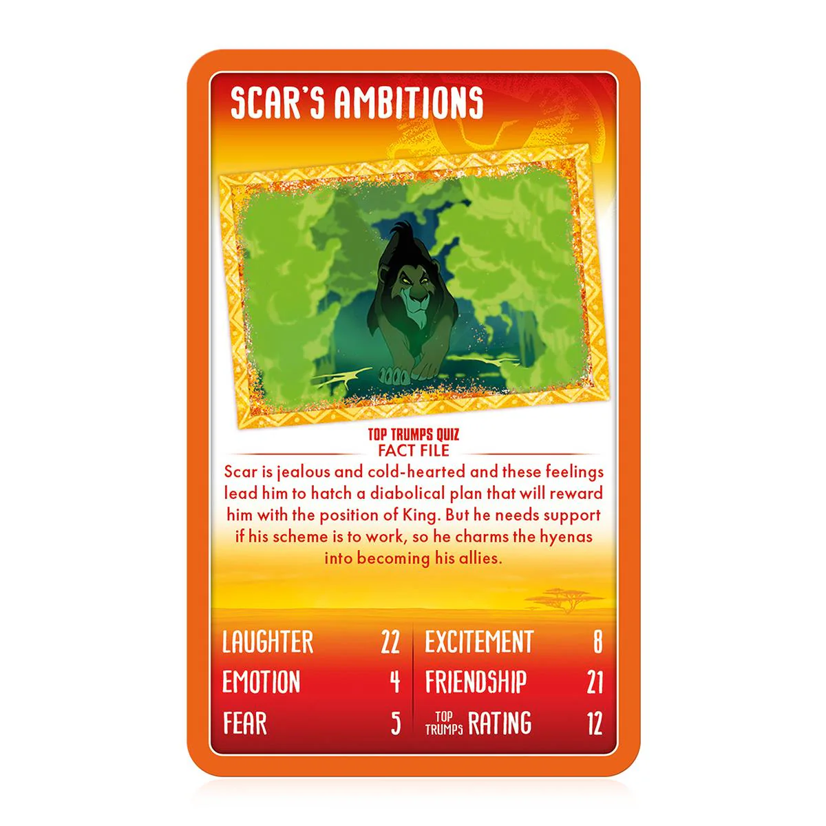 Lion King Top Trumps Card Game - Image 4