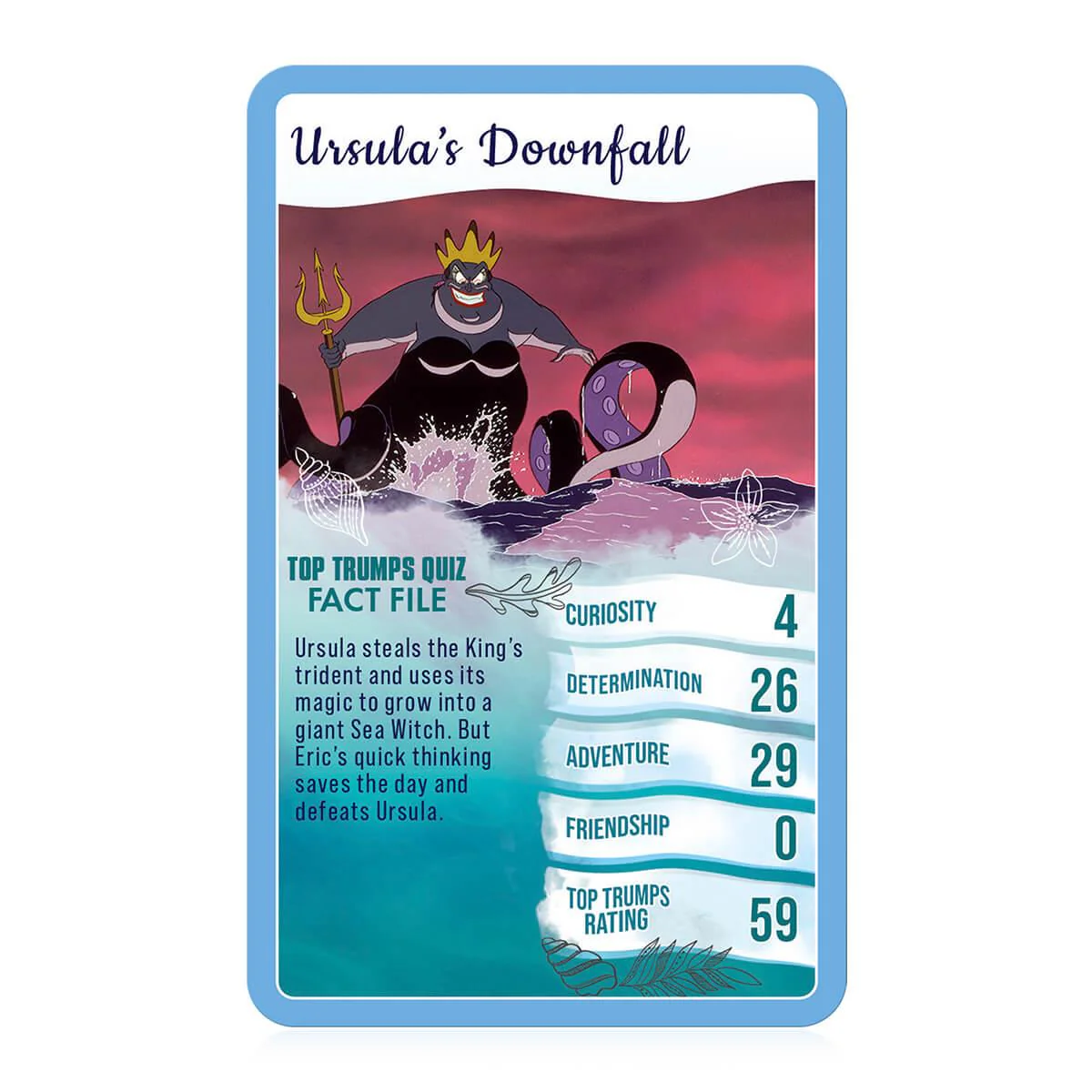 Little Mermaid Top Trumps Card Game - Image 3