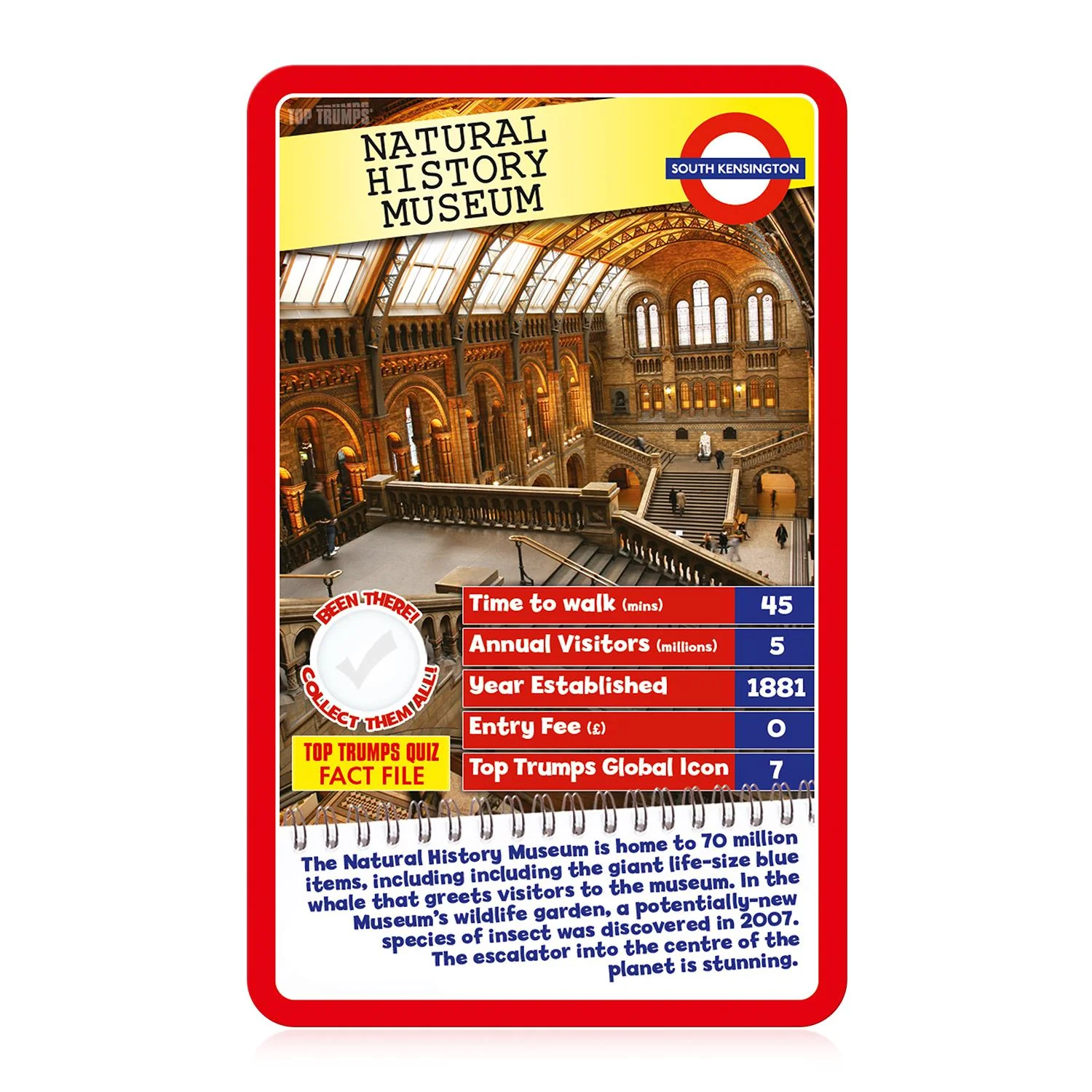 London 30 Things to See Top Trumps Card Game - Image 4